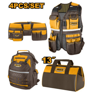 KIT DE BOLSO ,MOCHILA ,CHALECO (INGCO)
