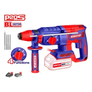 ROTOMARTILLO SDS PLUS 22MM 2J (EMTOP)