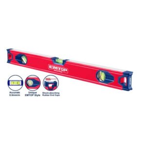 NIVEL ALUMINIO 40CM 3 GOTAS DOBLE (EMTOP)