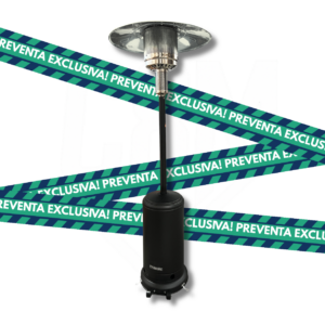 CALEFACTOR DE EXTERIOR NEGRO