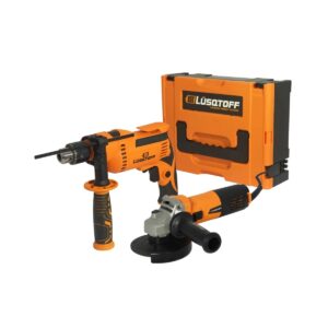 KIT DE AMOLADORA 720W + TALADRO 650W LUSQTOFF